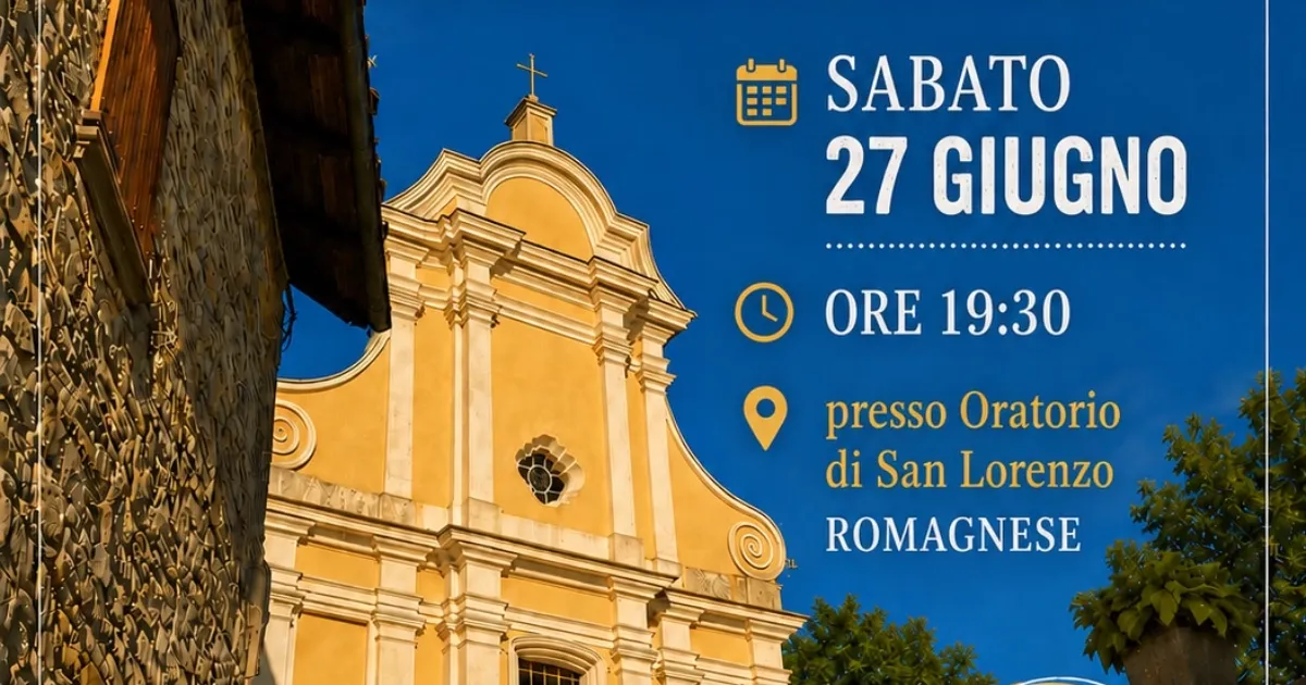 Immagine header 2 per Cena d'estate in Parrocchia - Giugno 2026