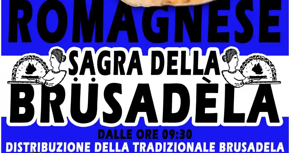 Immagine header 1 per Sagra della Brüsadéla - Romagnese 2024