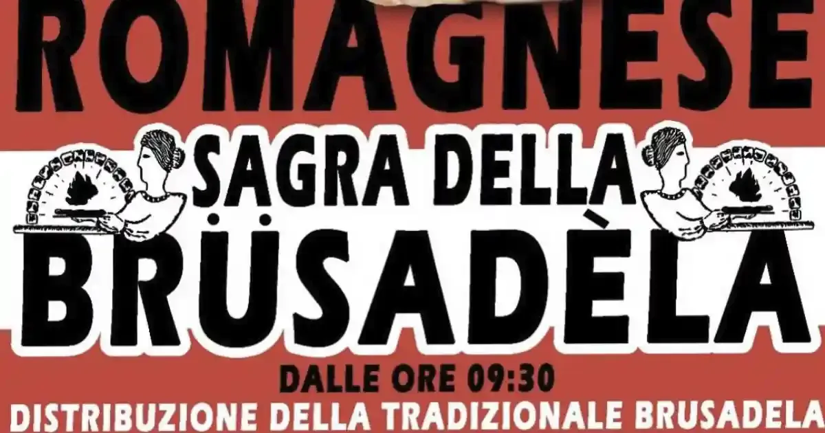 Immagine header 1 per Sagra della Brüsadéla - Romagnese 2025