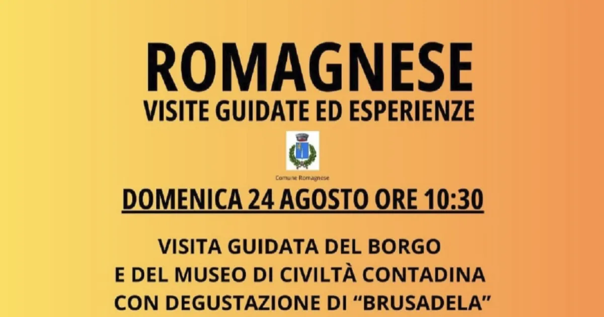 Immagine header 1 per VISITA GUIDATA DEL BORGO E DEL MUSEO DI CIVILTÀ CONTADINA CON DEGUSTAZIONE DI “BRUSADELA