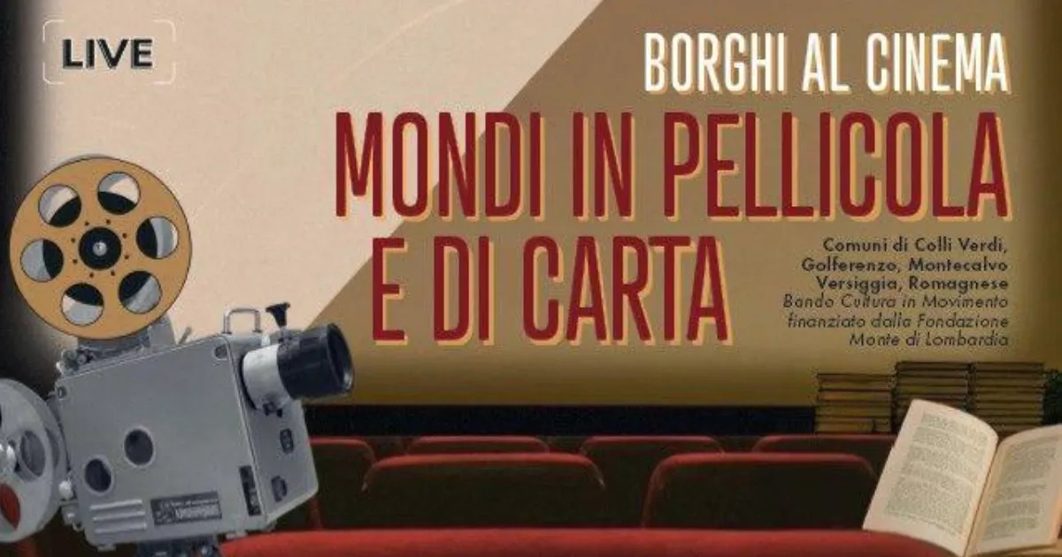 Immagine header 2 per Borghi al cinema - Rassegna letteraria | 7 giugno 2025