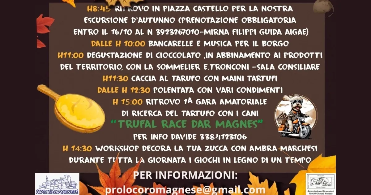 Immagine header 2 per L'autunno in Borgo - Ottobre 2024