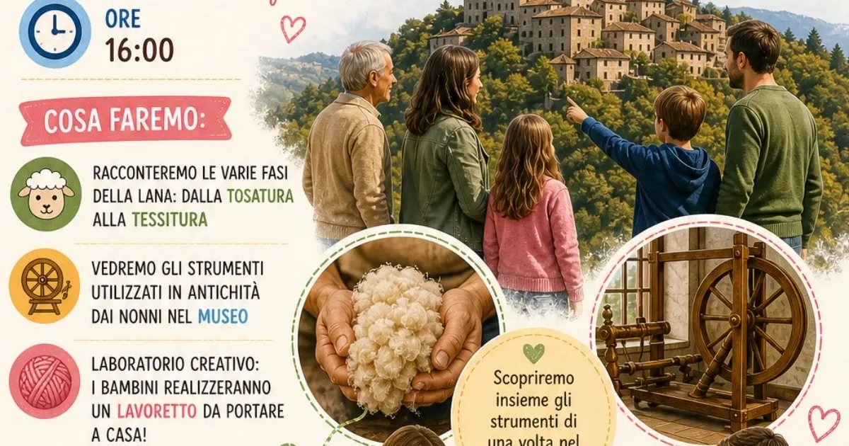 Immagine header 2 per Fili di Storia, alla scoperta della Lana - Inaugurazione MAPLO 4P