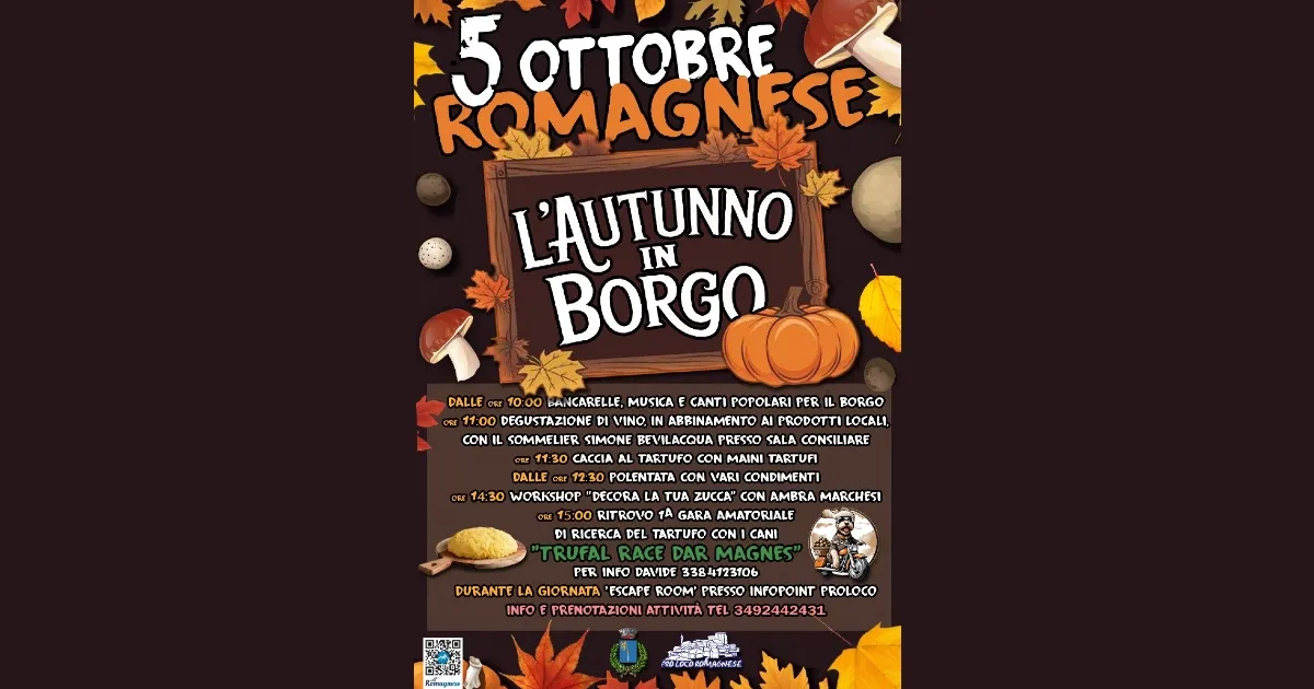 Immagine header 3 per L'autunno in Borgo - Ottobre 2025