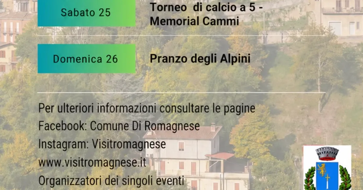 Immagine header 3 per Gli eventi di luglio 2026 a Romagnese