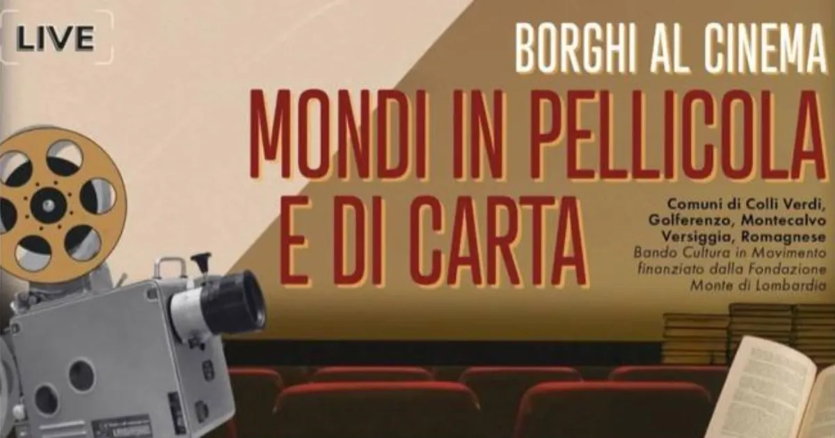 Immagine header 2 per Borghi al cinema - Incontro con autore e proiezione film | 7 giugno 2025