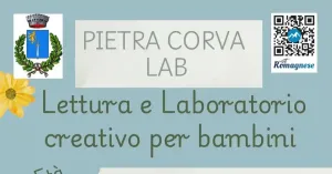 Evento: Lettura e laboratorio creativo per bambini - Pietra Corva Lab