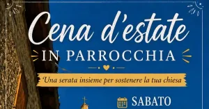 Evento: Cena d'estate in Parrocchia - Giugno 2026