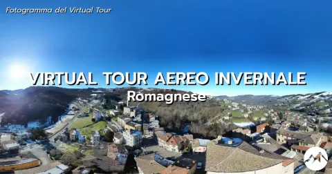 Guarda il Virtual Tour aereo invernale di Romagnese